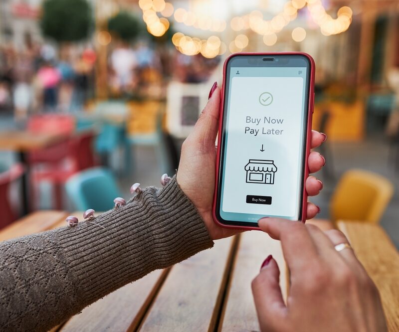 buy now pay later short-term credit options on phone